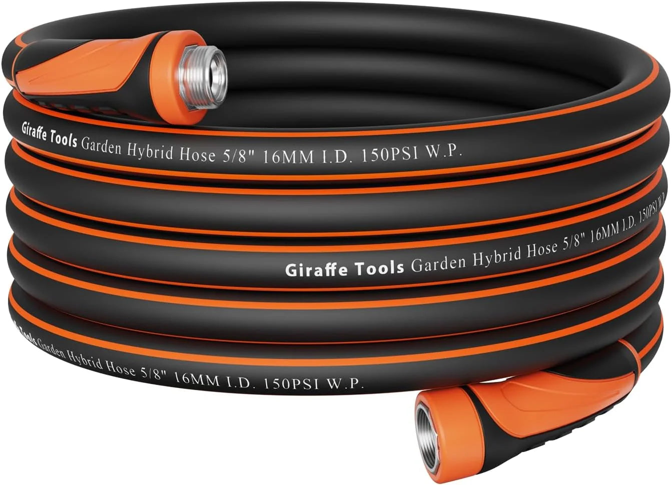 Lumi Discount Garden Hose 5/8, Water Hose Heavy Duty, 100ft Male to Female Fittings, Burst 600 PSI