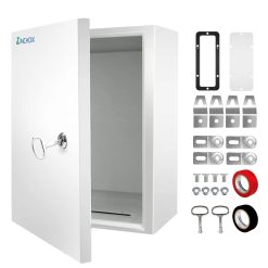 Alternative view of Lumi Discount Outdoor Electrical Box 20 x 16 x 8" Nema 4X Enclosure Weatherproof Electrical Junction Box Waterproof Electrical Enclosure Lockable