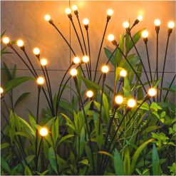 Discount Solar Garden Lights " Upgraded Solar Swaying Light, Sway by Wind, Outdoor Lights, Yard Patio Pathway Decoration