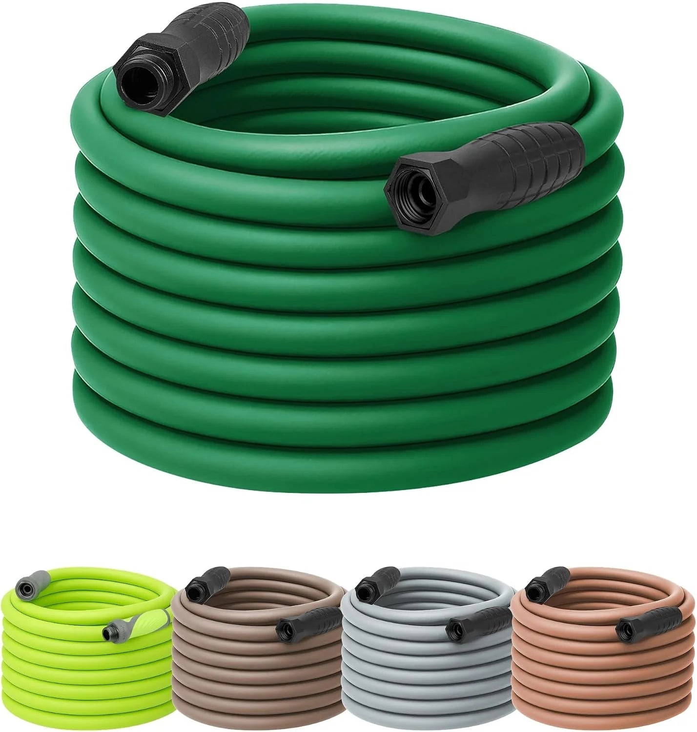 Lumi Discount Garden Hose 5/8 in. x 100 ft., Lightweight All-Weather Water Hose, Durable and Flexible, Leak-Free Connections - Image 38