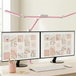Discount Micomlan Led Desk Lamp with Clamp, Dimmable