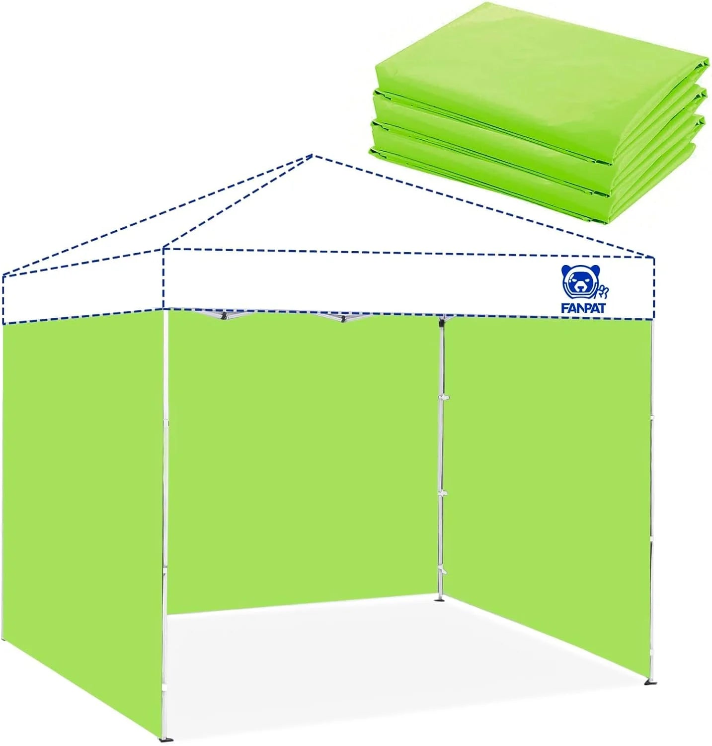 Discount 10×10 Canopy Sidewalls for Canopy Frame, White (3Pcs Sidewalls Only) - Image 27